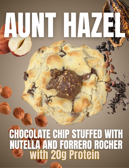 Aunt Hazel, The LIMITED EDITION Nutella and Ferrero Rocher Stuffed Cookie