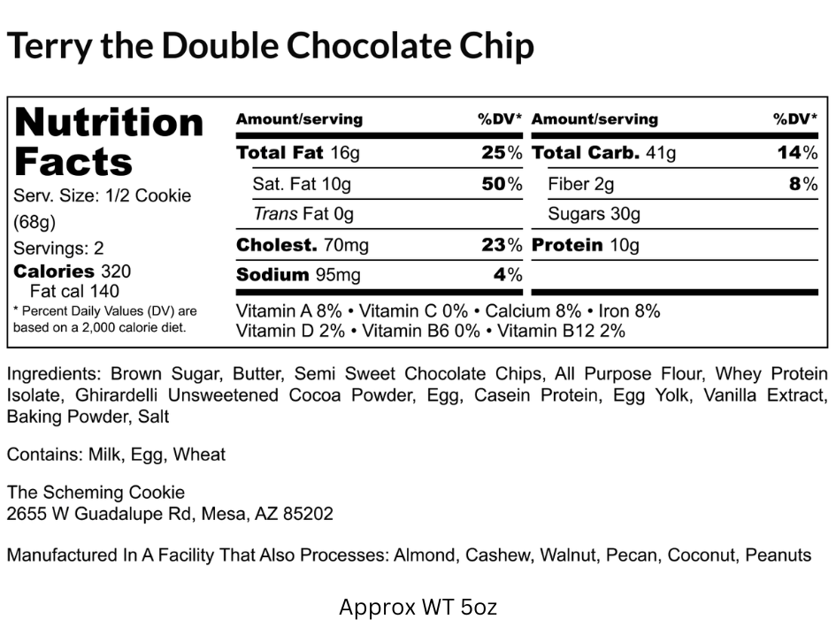 Nutrition Label